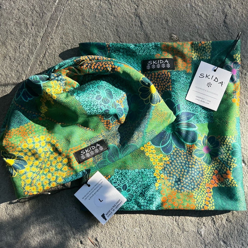 Skida Field of Dreams Alpine Hat (size L) & Neckwarmer
